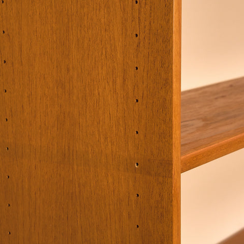 Swedish bookshelf in teak by B. Fridhagen for Bodafors