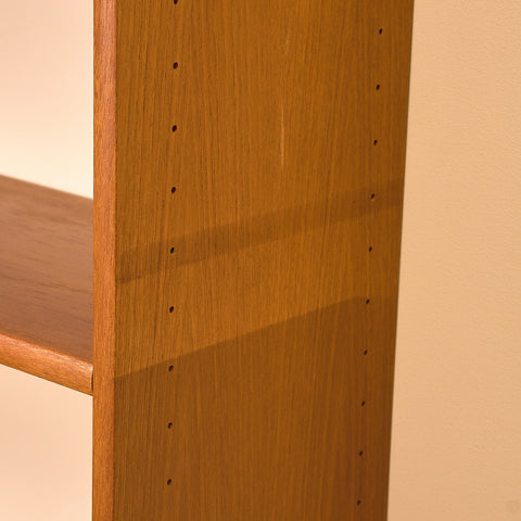 Swedish bookshelf in teak by B. Fridhagen for Bodafors