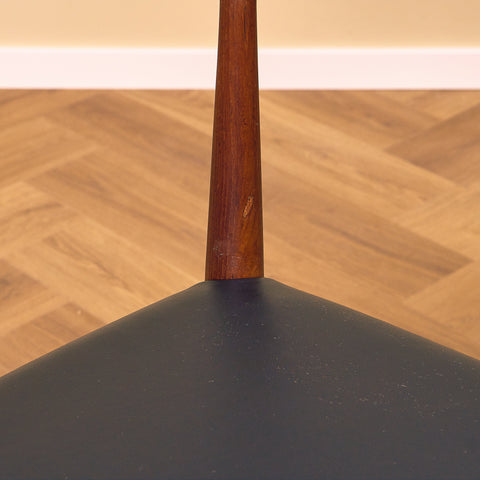 Danish dining chairs in teak by Bernard Peterson and Son