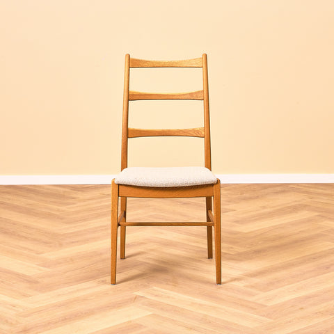 Swedish dining chairs in oak