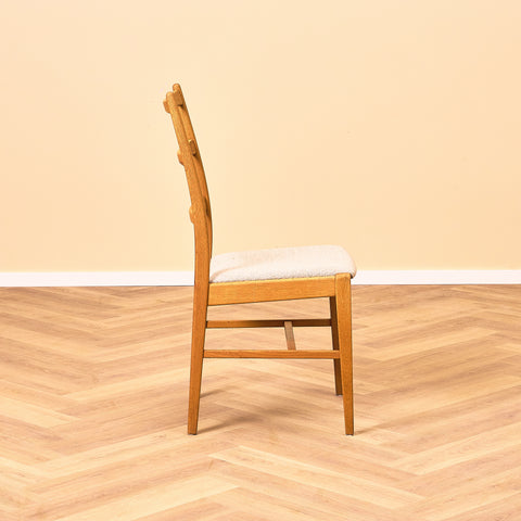Swedish dining chairs in oak