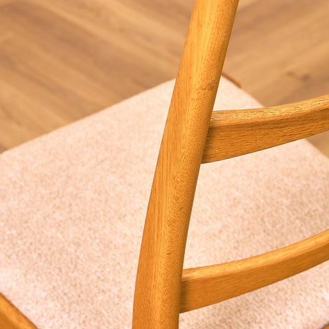 Swedish dining chairs in oak