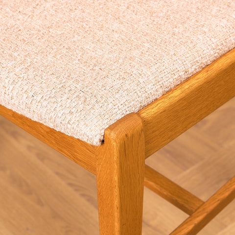 Swedish dining chairs in oak