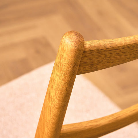Swedish dining chairs in oak