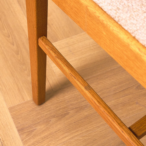 Swedish dining chairs in oak