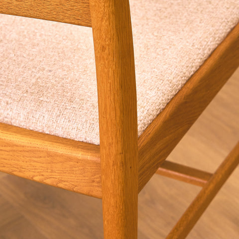 Swedish dining chairs in oak