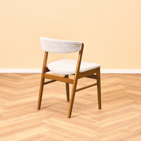 Danish dining chairs in beech by Saxkjøbing Savvaerk & Stolefabrik