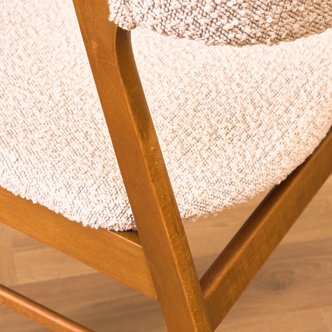 Danish dining chairs in beech by Saxkjøbing Savvaerk & Stolefabrik