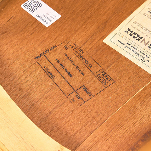 Swedish dining chairs in teak & beech by Jan Hallberg for Edsbyverken, model 'Tallåsen'