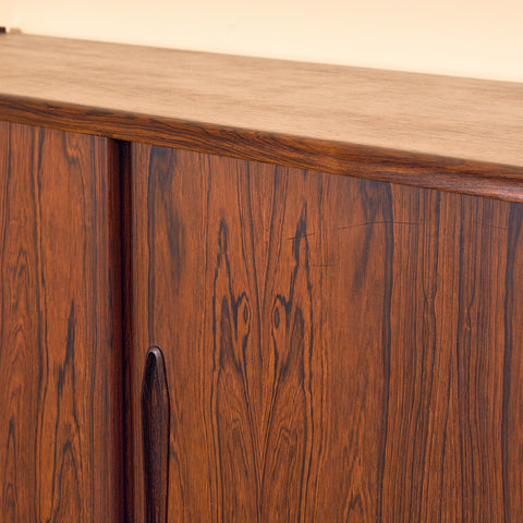 Danish highboard in Santos rosewood