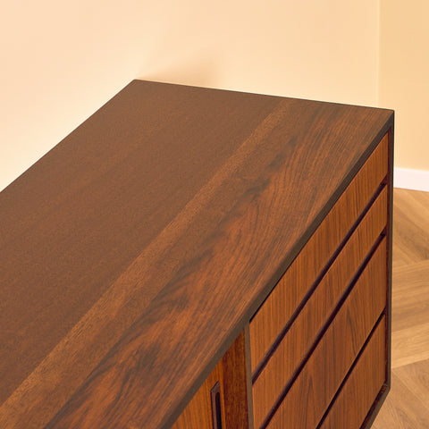 Danish sideboard in Santos rosewood