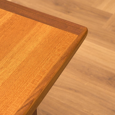 Danish coffee table in teak and walnut
