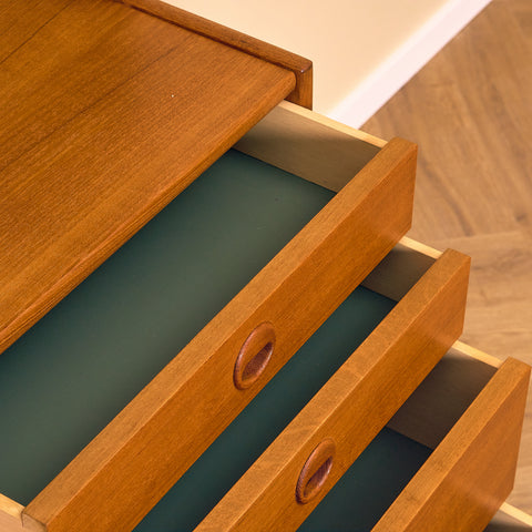 Swedish bookshelf in teak