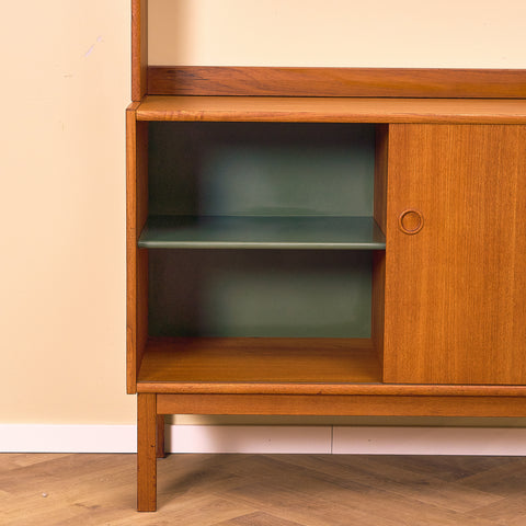Swedish bookshelf in teak