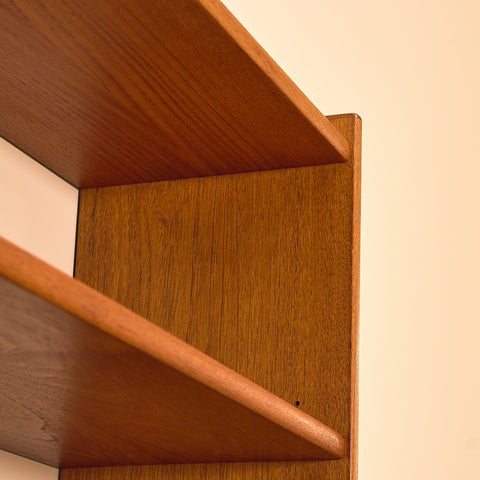 Swedish bookshelf in teak