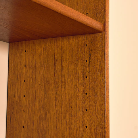 Swedish bookshelf in teak