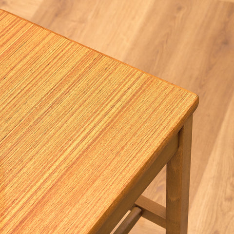 Swedish bedside table in teak and beech