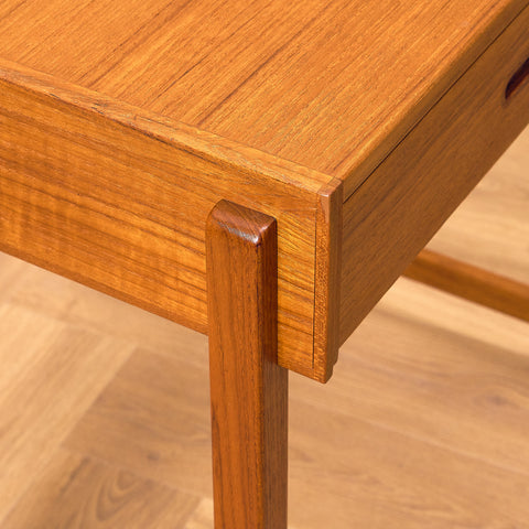 Swedish bedside table in teak