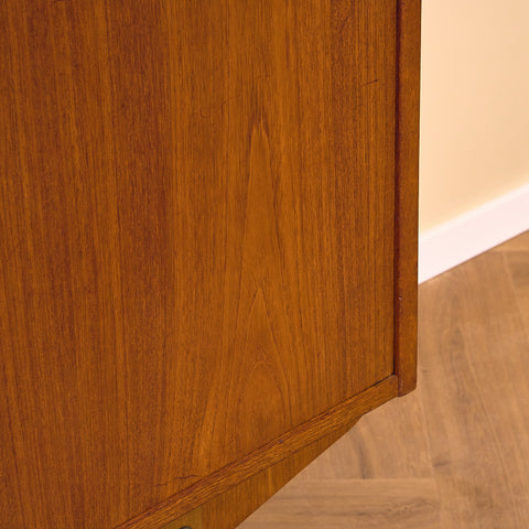 Swedish sideboard in teak and beech by Svenska Möbelfabriken