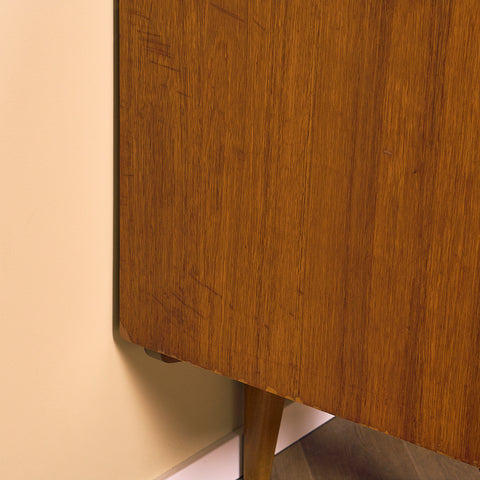 Swedish sideboard in teak and beech by Svenska Möbelfabriken