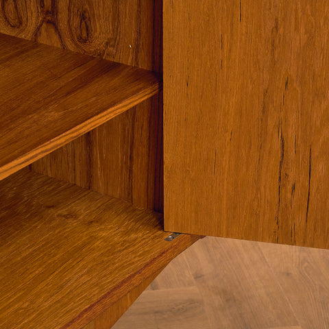 Swedish sideboard in teak and beech by Svenska Möbelfabriken