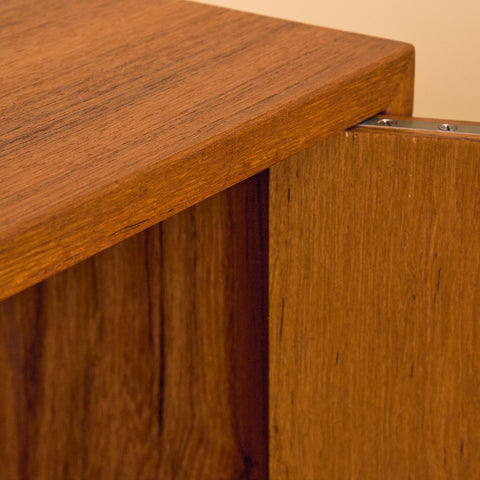 Swedish sideboard in teak and beech by Svenska Möbelfabriken