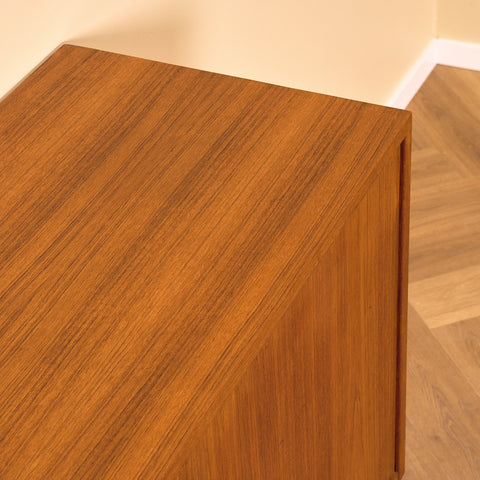 Swedish sideboard in teak and beech by Svenska Möbelfabriken