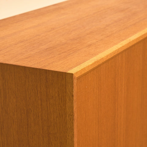 Swedish highboard in teak and oak