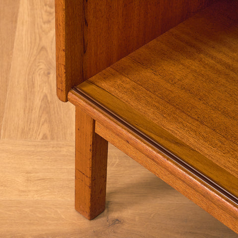 Swedish bookshelf in teak wood