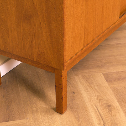 Swedish bookshelf in teak wood