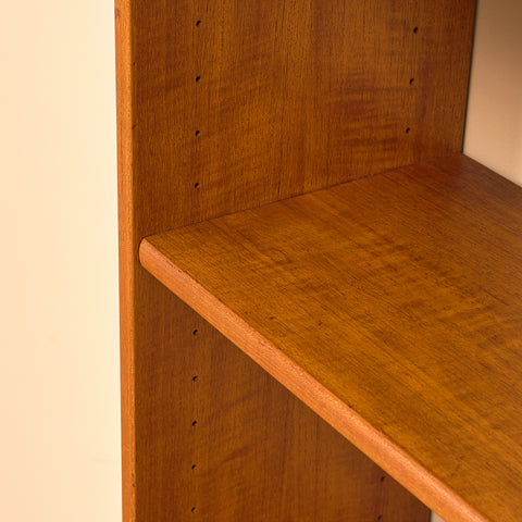 Swedish bookshelf in teak wood