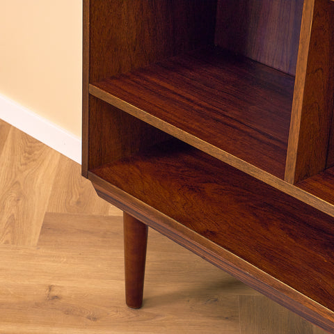 Danish bookshelf in Santos rosewood