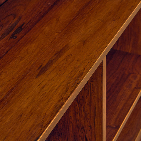 Danish bookshelf in Santos rosewood