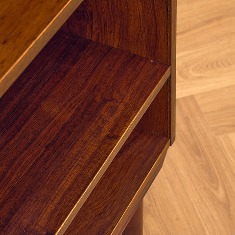 Danish bookshelf in Santos rosewood