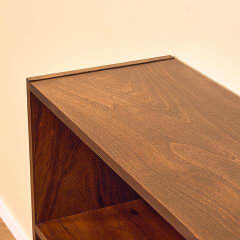Danish bookshelf in Santos rosewood