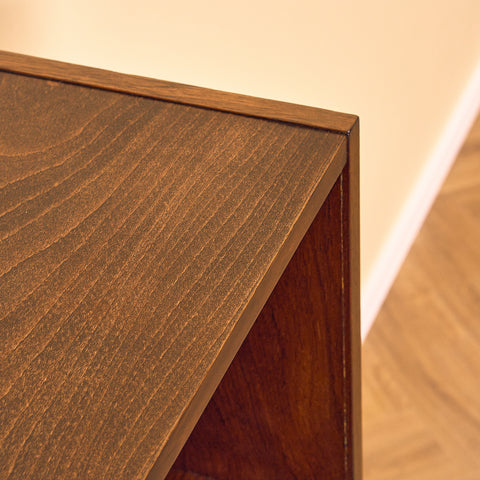 Danish bookshelf in Santos rosewood