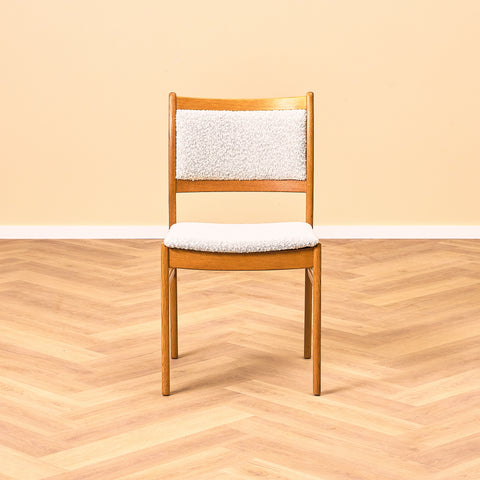 Swedish dining chairs in oak