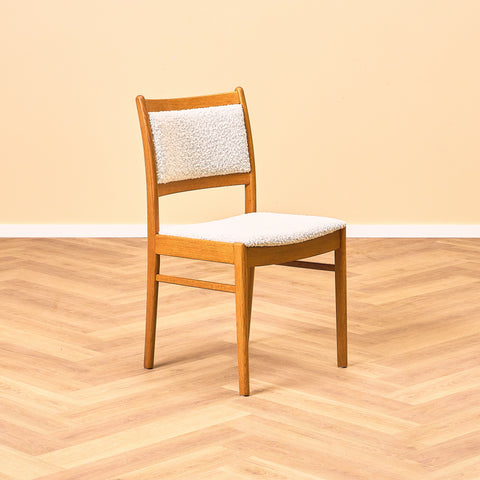 Swedish dining chairs in oak