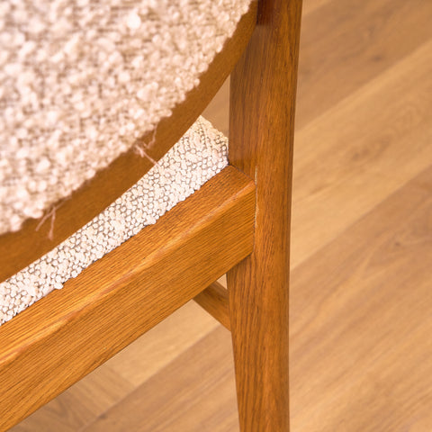 Swedish dining chairs in oak