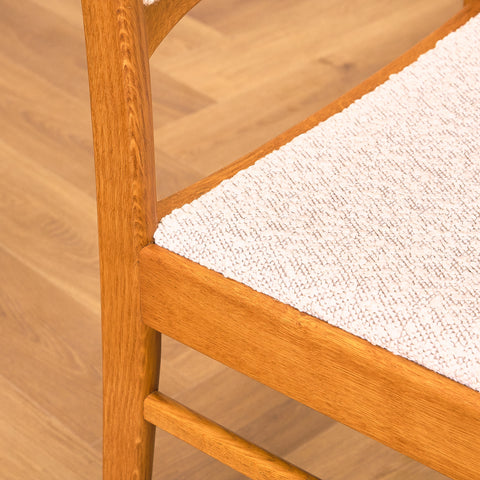 Swedish dining chairs in oak