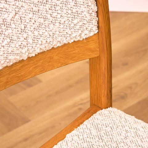 Swedish dining chairs in oak