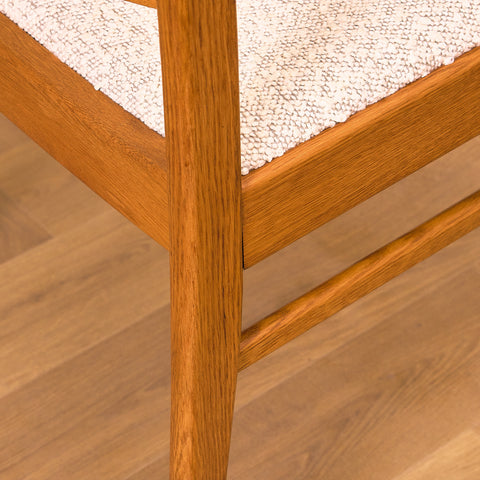 Swedish dining chairs in oak