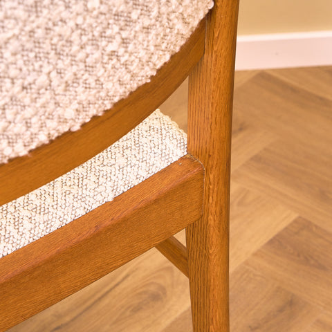 Swedish dining chairs in oak