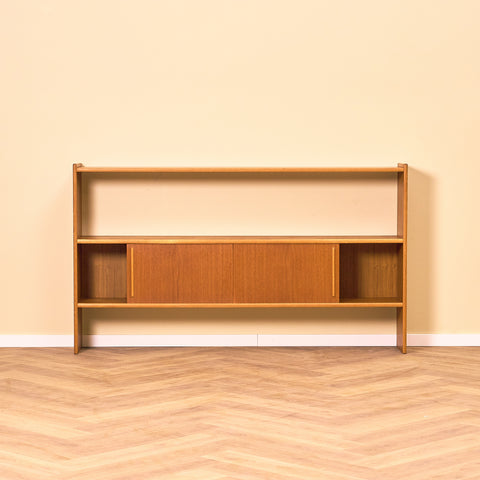 Swedish bookshelf in teak by AB Ajfa Möbelfabrik in Tibro