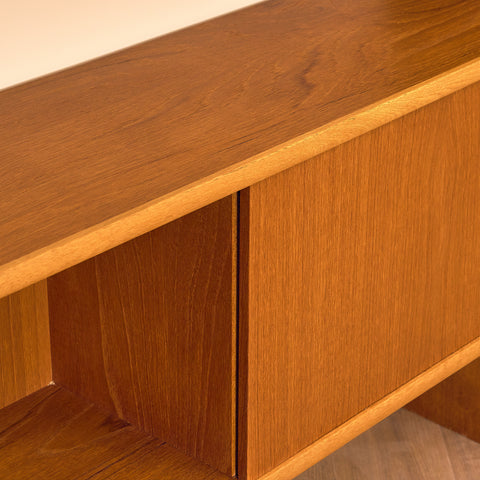Swedish bookshelf in teak by AB Ajfa Möbelfabrik in Tibro