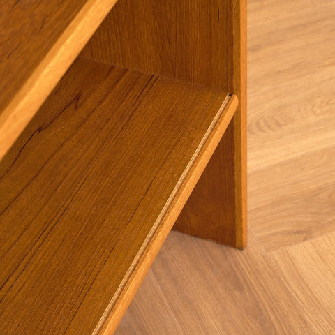 Swedish bookshelf in teak by AB Ajfa Möbelfabrik in Tibro