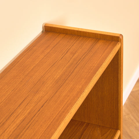 Swedish bookshelf in teak by AB Ajfa Möbelfabrik in Tibro