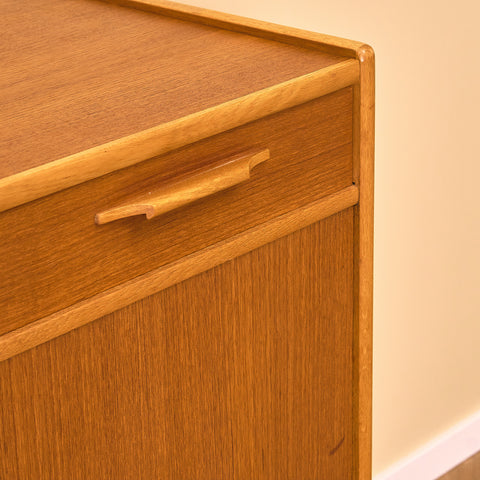 Swedish sideboard in teak and oak by AB Ajfa Möbelfabrik in Tibro