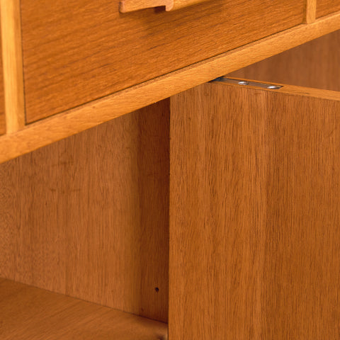 Swedish sideboard in teak and oak by AB Ajfa Möbelfabrik in Tibro