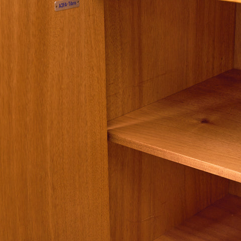 Swedish sideboard in teak and oak by AB Ajfa Möbelfabrik in Tibro
